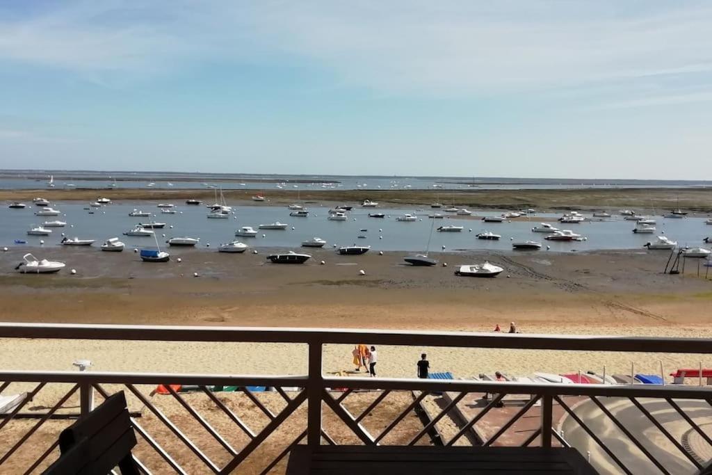 T2 1Ere Ligne Loggia Vue Mer 180 ° Parking Arcachon Exteriér fotografie